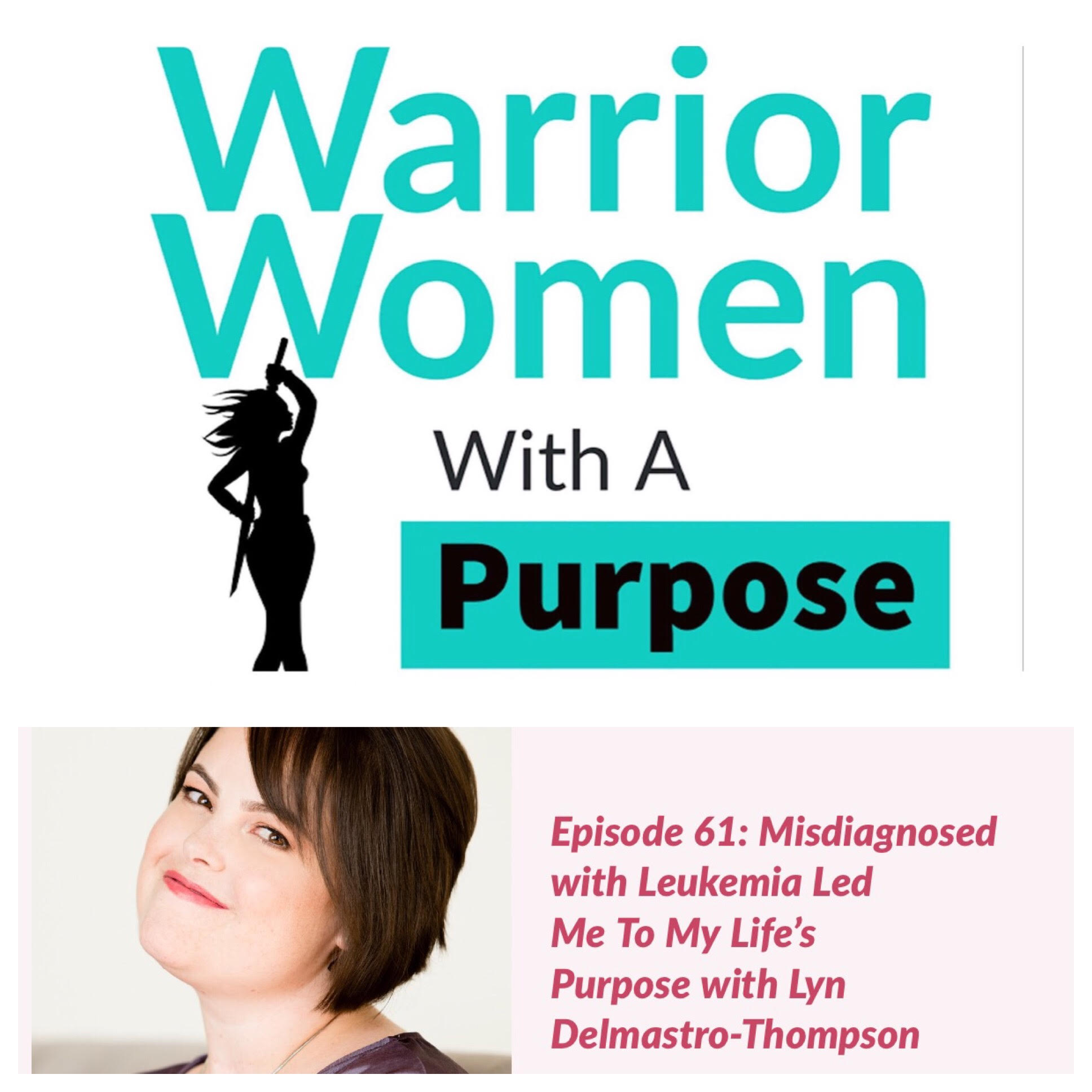 warrior women with a podcast interview