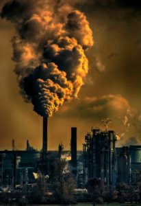 toxins from factory smoke