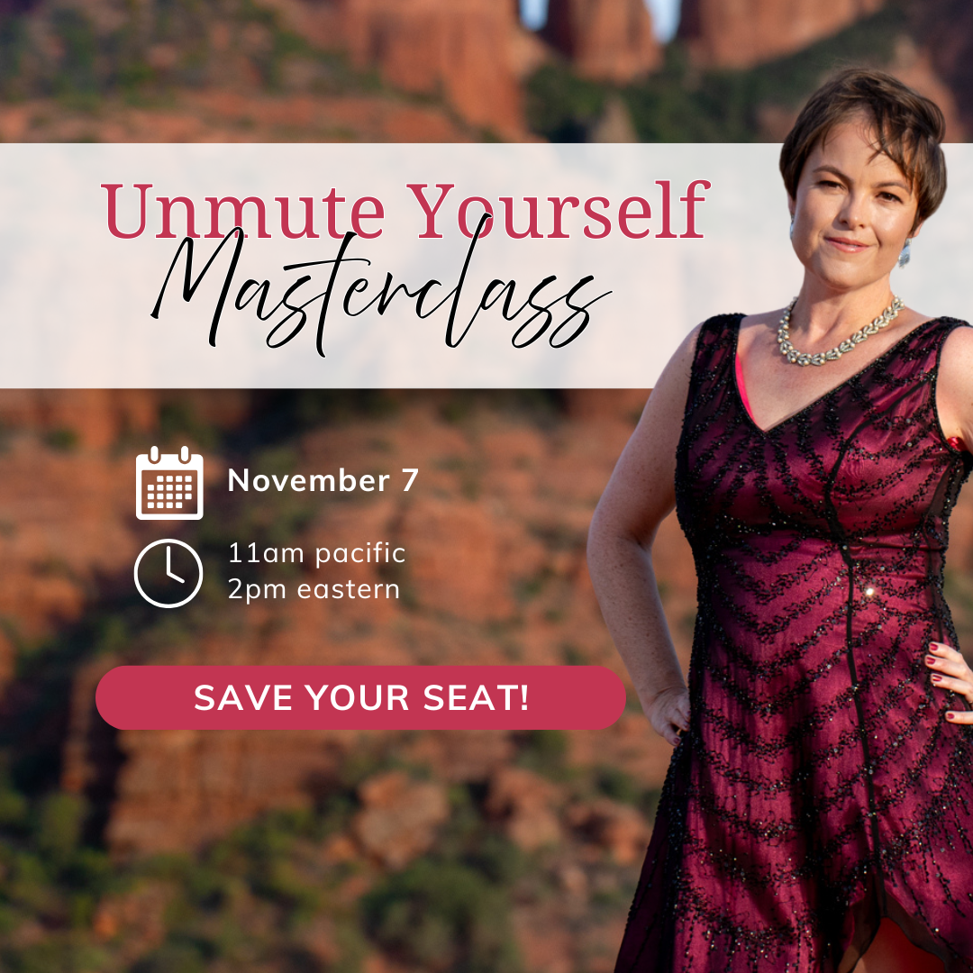 Fall 2025 - Unmute Yourself Masterclass - Square graphic Fall 2025 - Unmute Yourself Masterclass - Square graphic